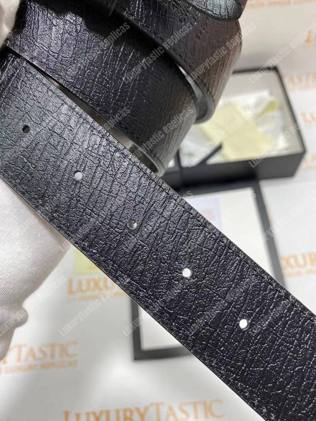gg Sup*e belt with g buckle