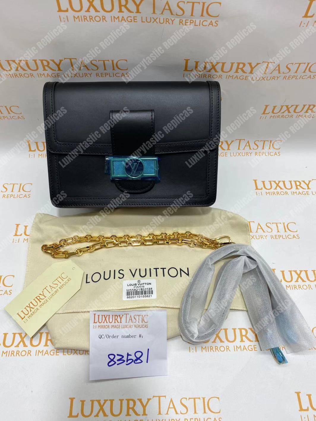 LV Dauphine MM Noir