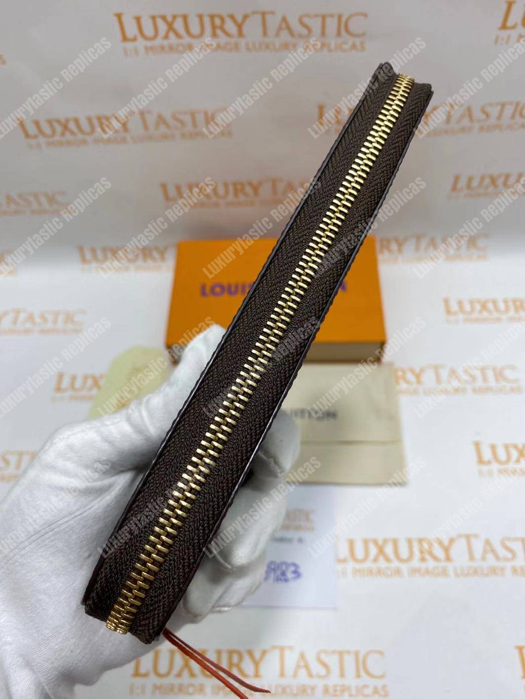 LV Clemence Wallet Monogram Orange