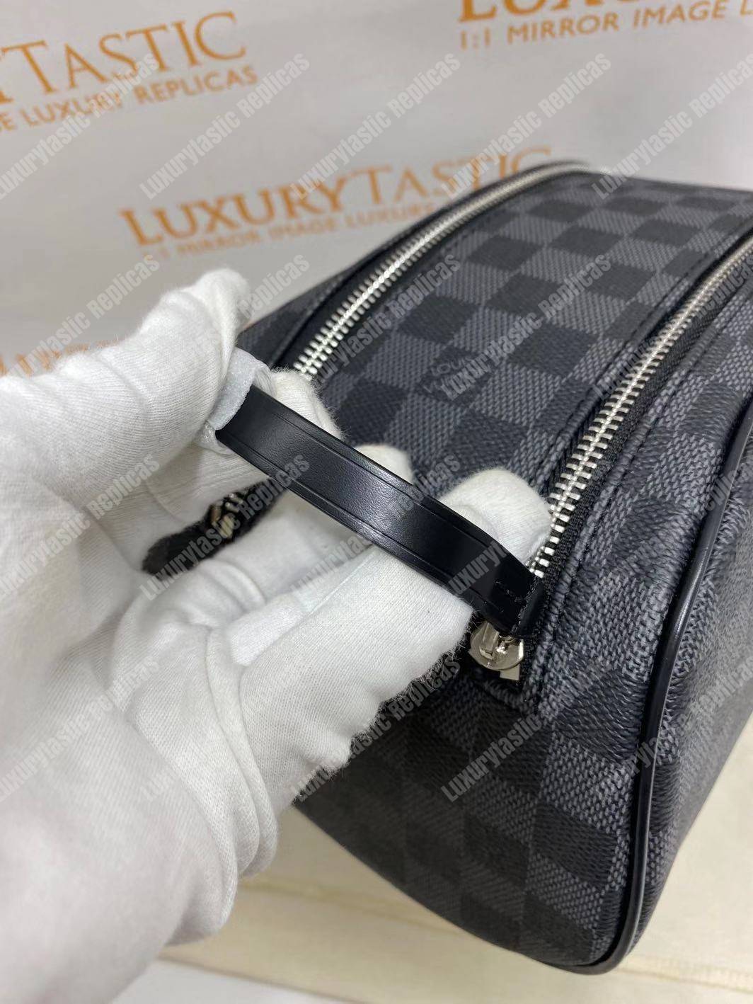 LV King Size Toiletry Bag Damier Graphite