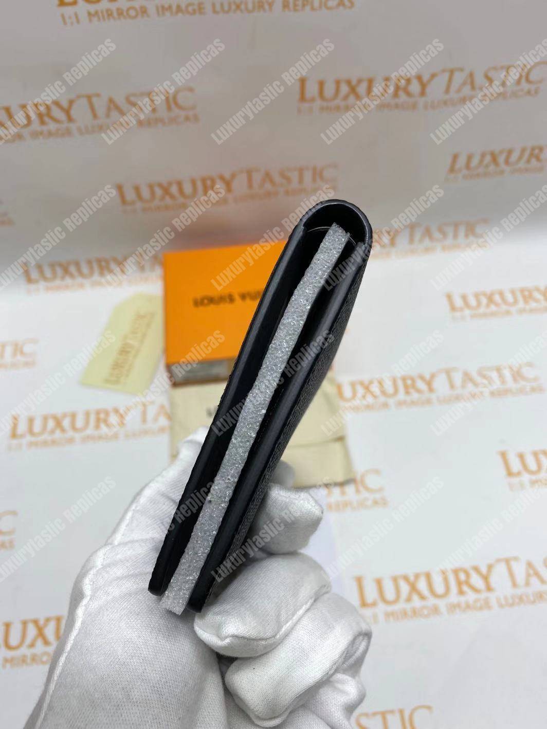 LV Slender ID Wallet Damier Graphite Canvas