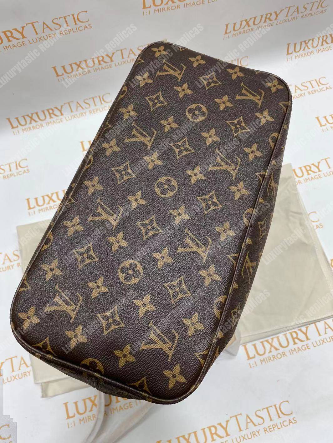LV Neverfull MM Monogram Cherise