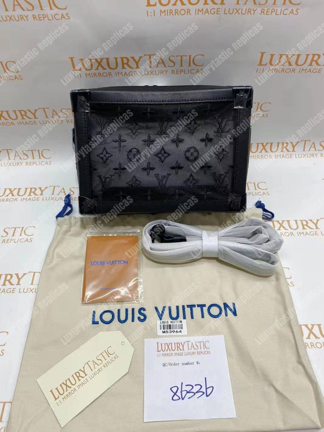 LV Soft Trunk Mesh Monogram