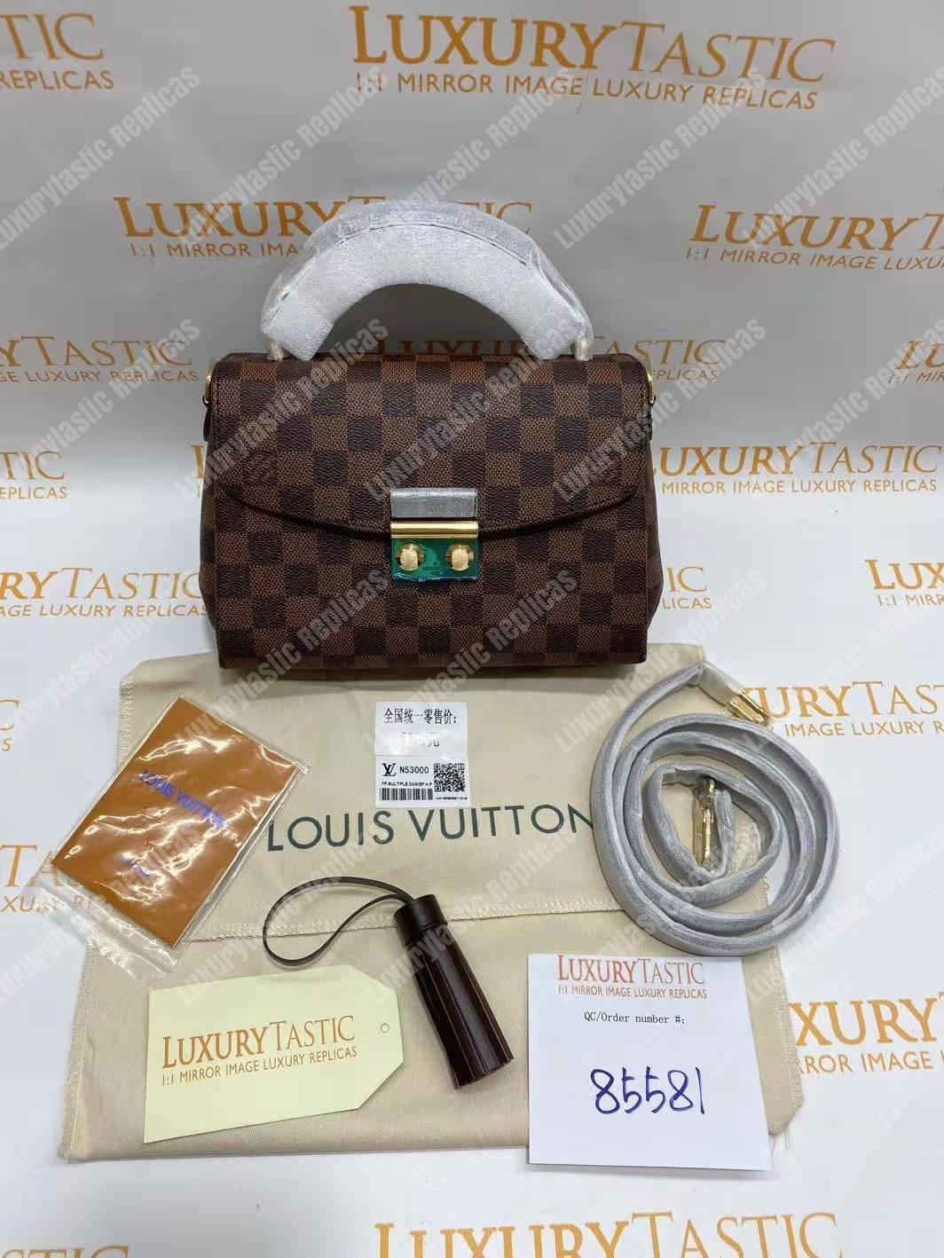 LV Croisette Damier Ebene