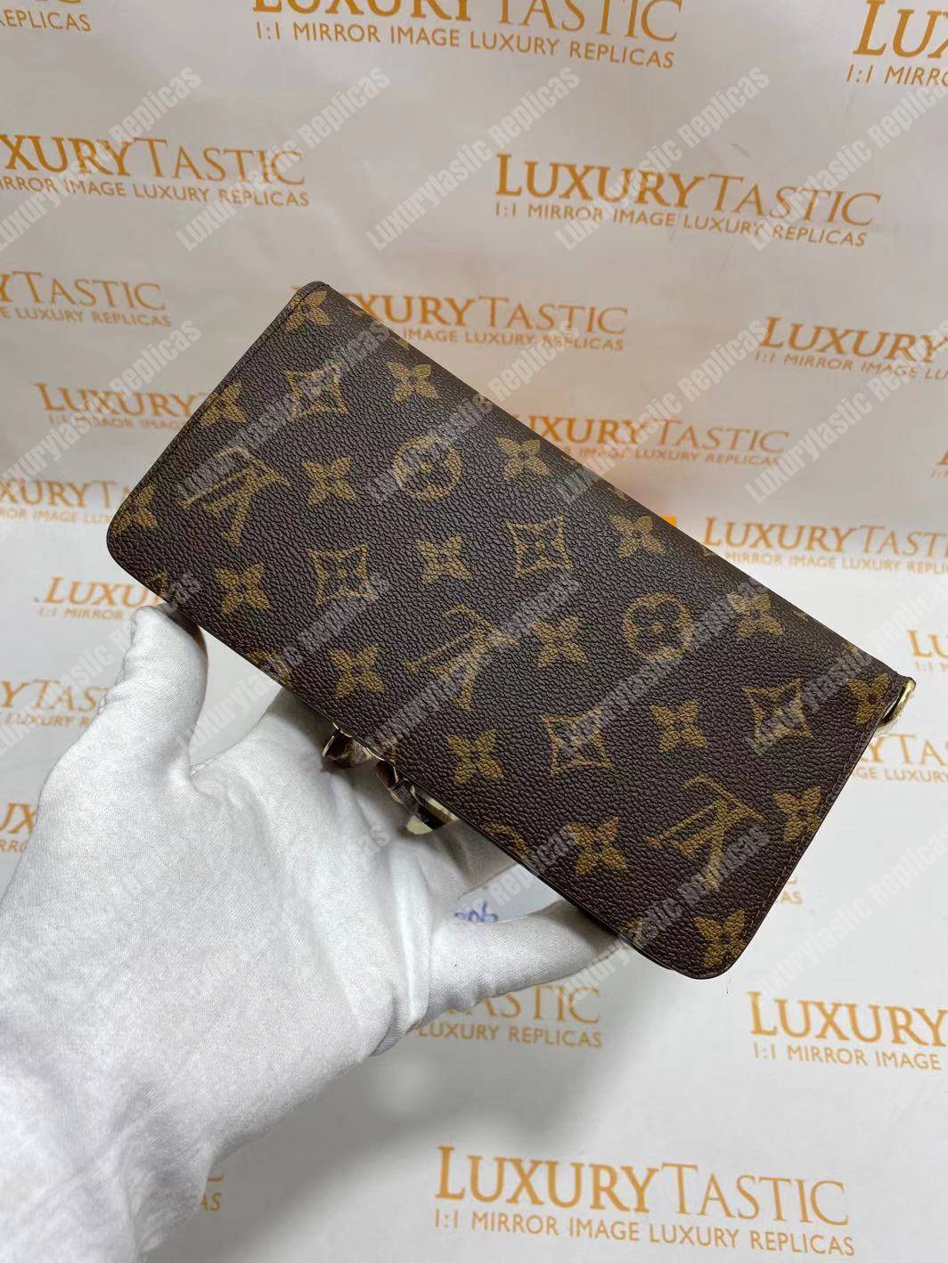 LV Insolite Wallet Monogram Canvas Brown