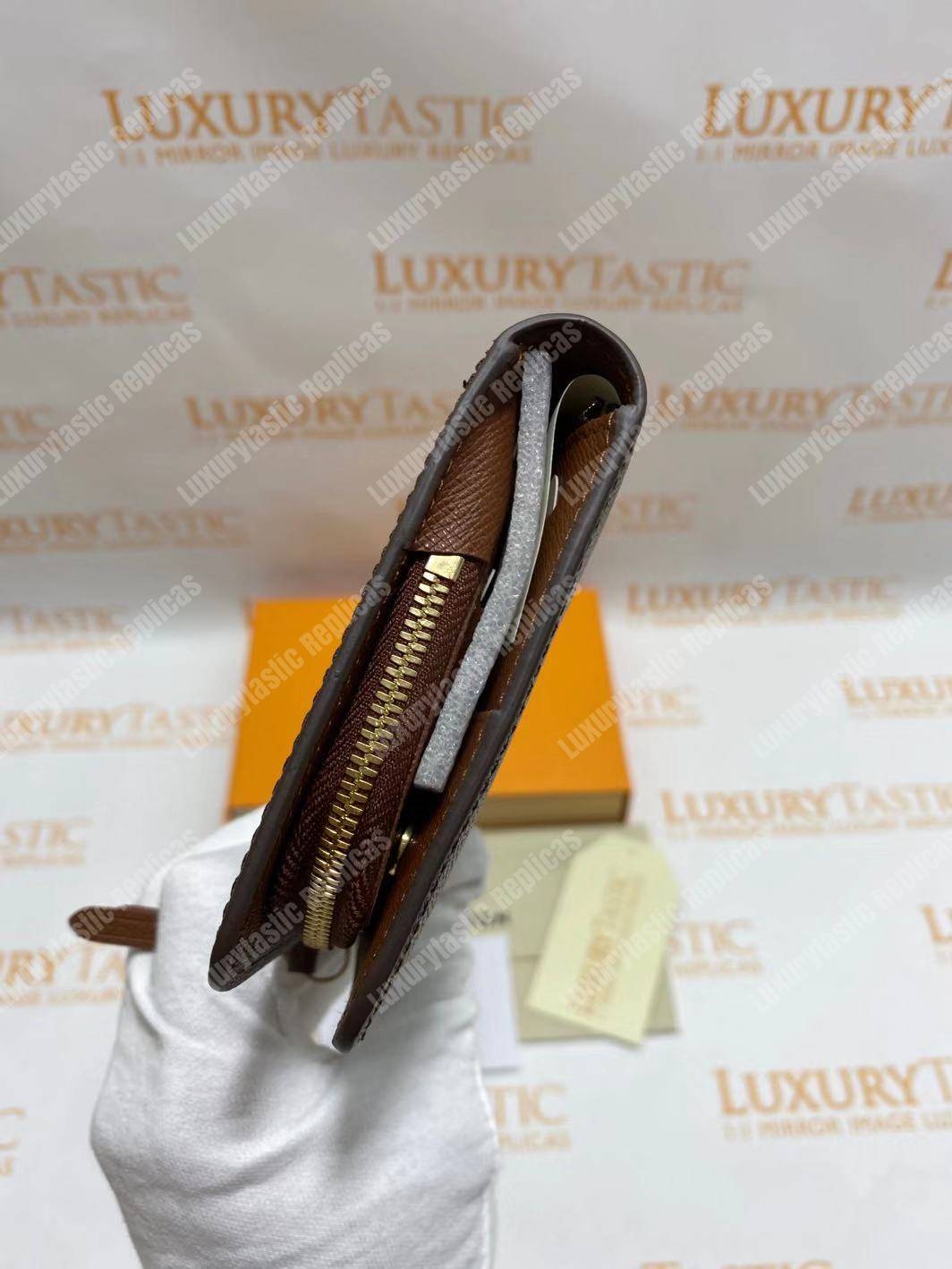 LV Insolite Wallet Monogram Canvas Brown