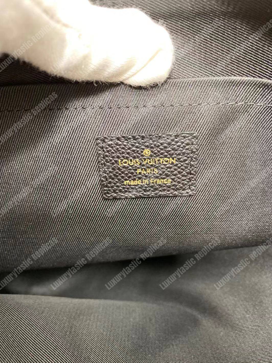 LV Daily Pouch Monogram Empreinte Black