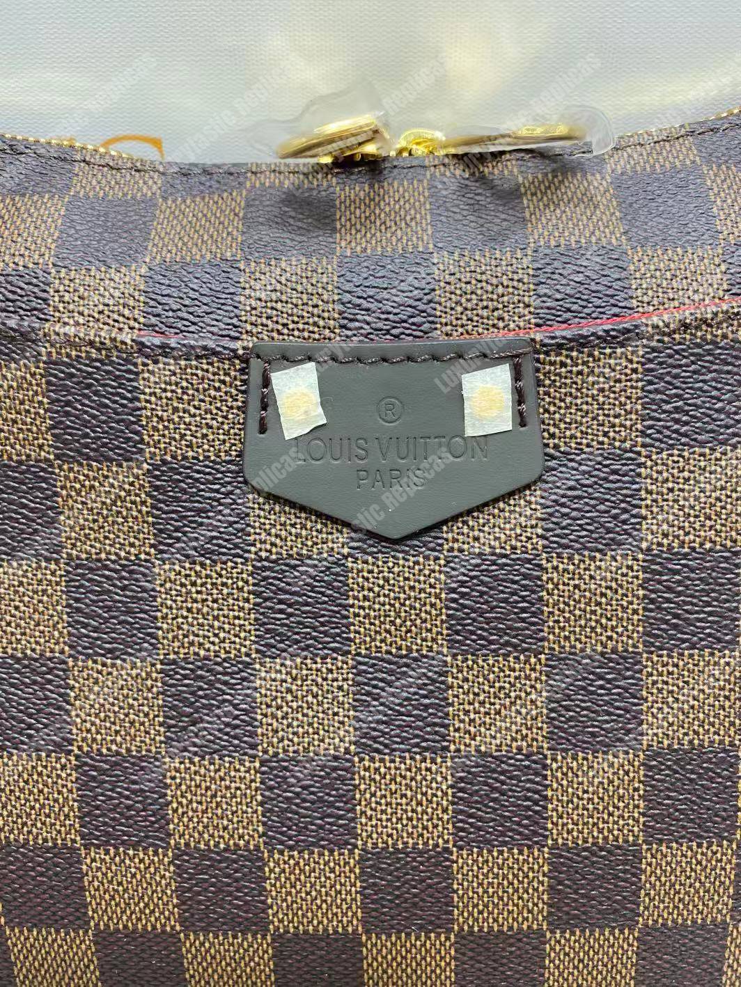 LV South Bank Besace Bag Damier Ebene