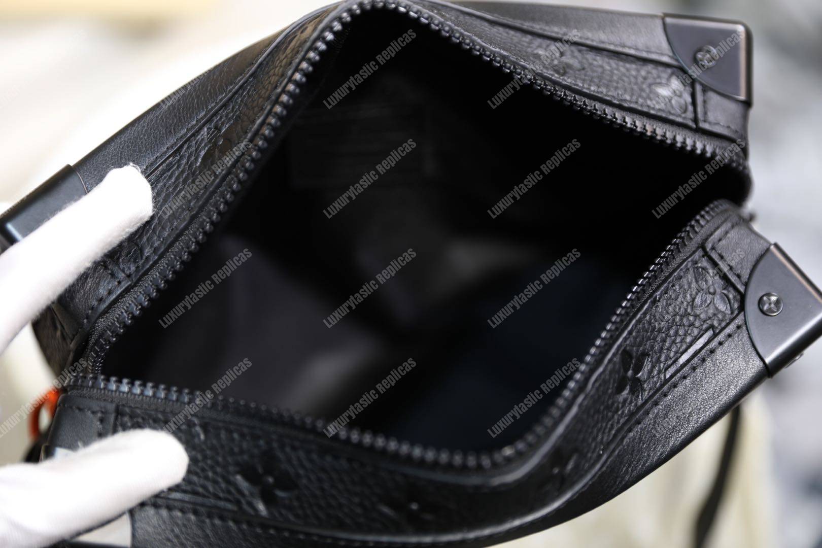 LV Soft Trunk Taurillon Monogram Canvas Black