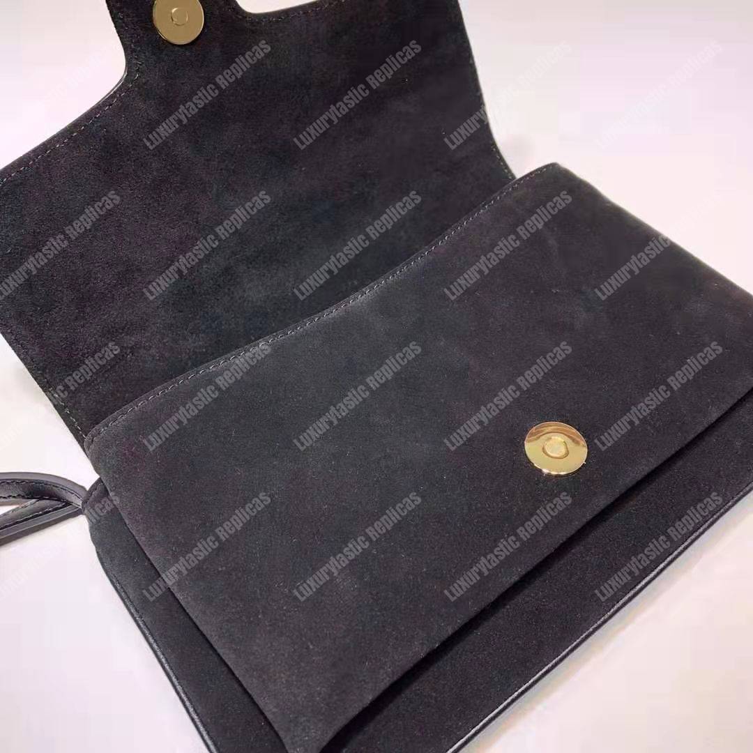 G*u*i arli small shoulder bag black