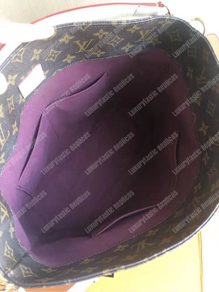 LV Melie Monogram Canvas Brown