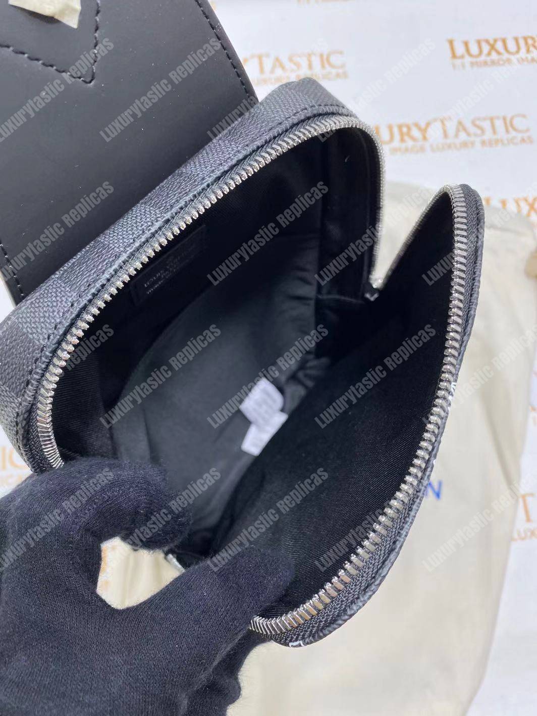 LV Avenue Sling Bag Damier Graphite Maps of the Renaissance