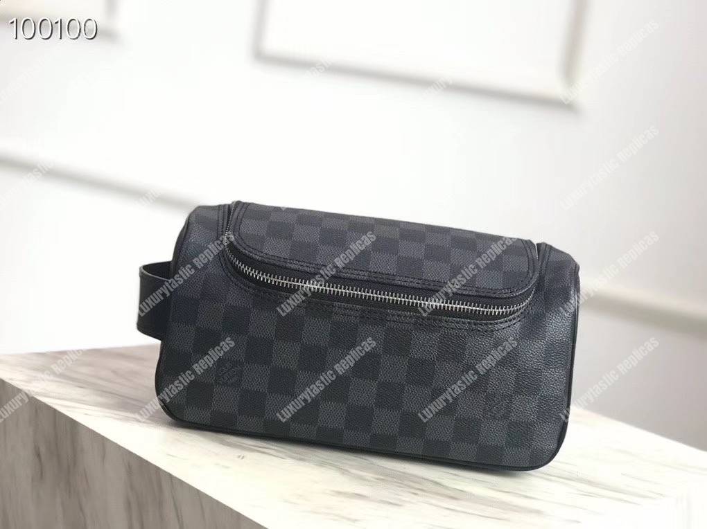 LV Damier Graphite Toiletry Pouch