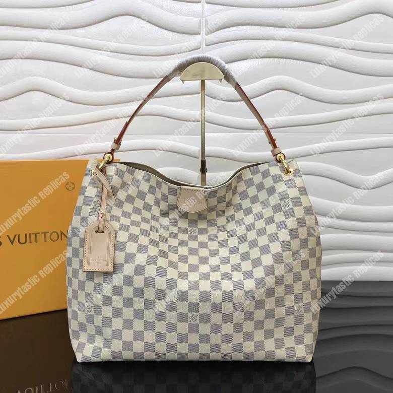 LV Graceful PM Damier Azur Beige