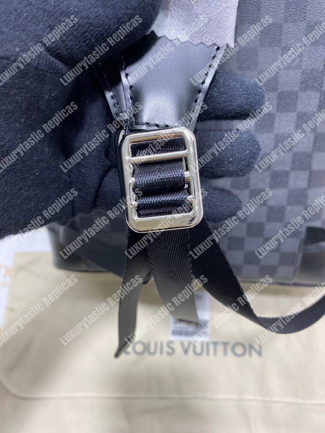 LV Christopher Backpack PM Damier Graphite