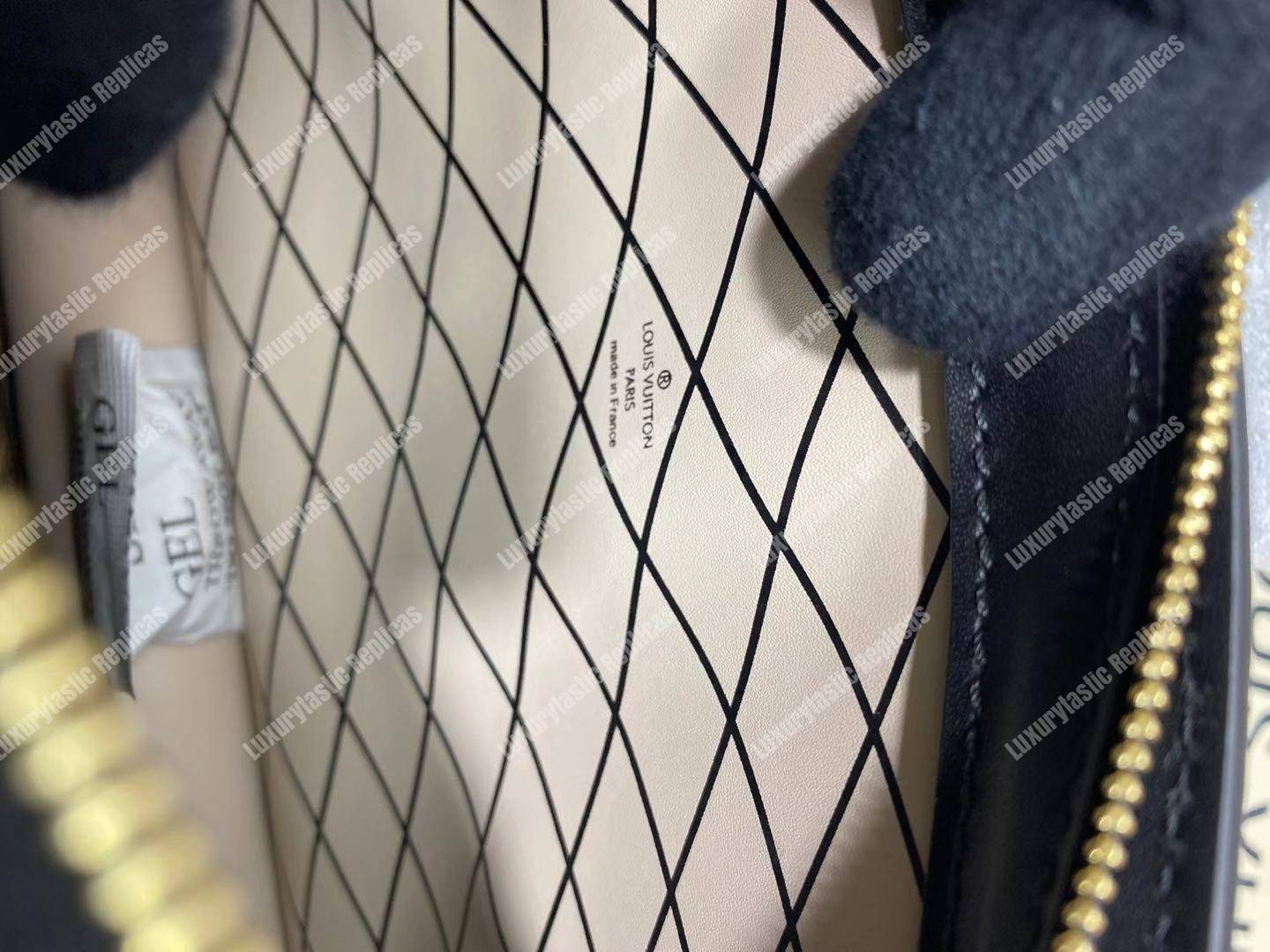 LV Trunk Clutch Monogram Reverse Canvas