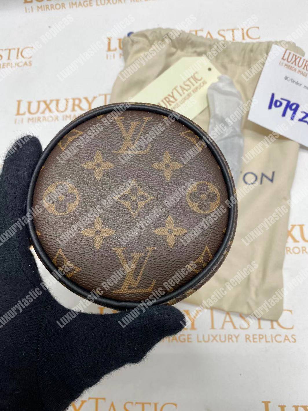 LV Chalk Nano Bag Monogram Marron