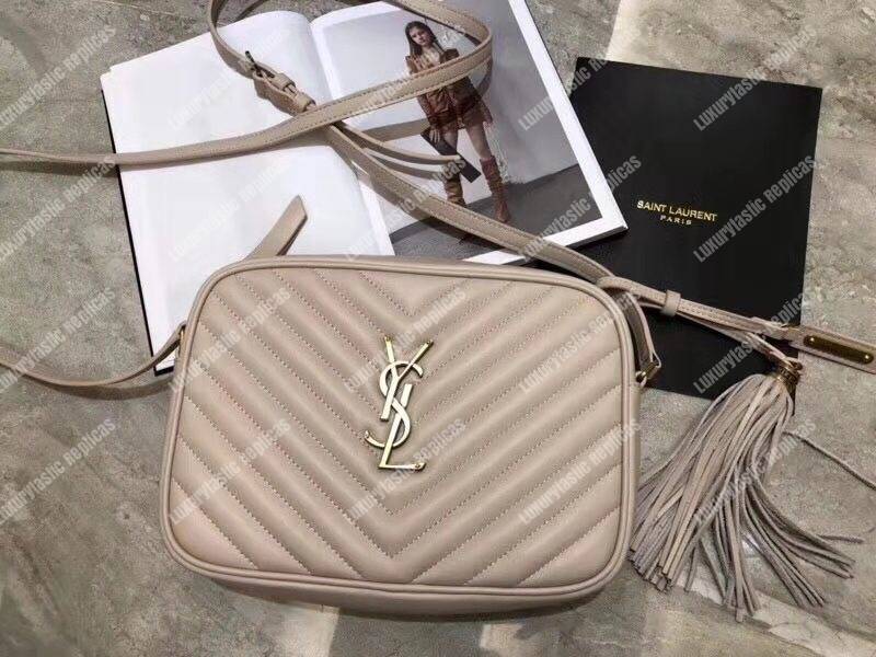 Saint Lauren Lou Camera Bag In Quilted Leather