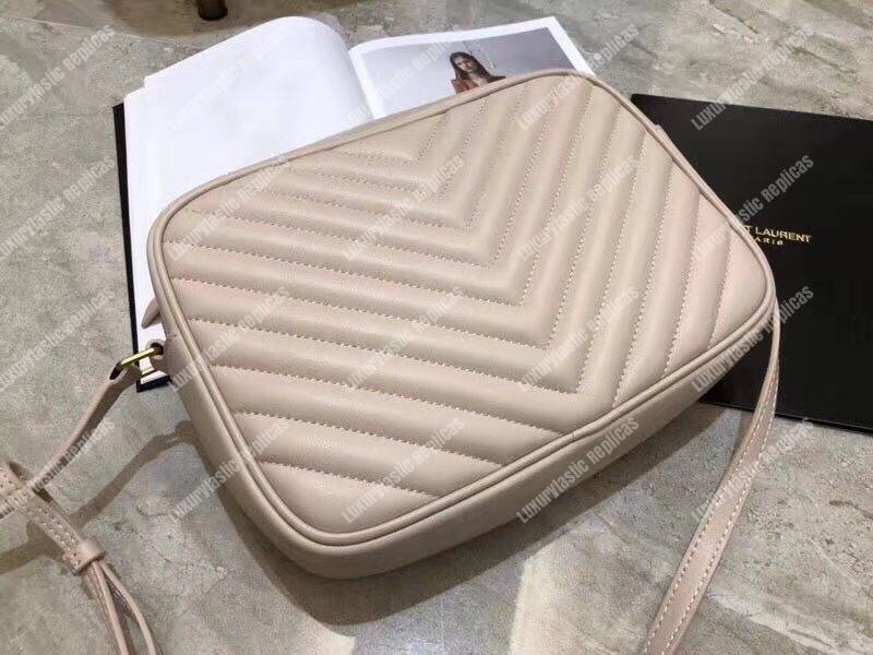 Saint Lauren Lou Camera Bag In Quilted Leather