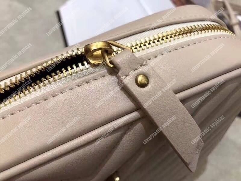Saint Lauren Lou Camera Bag In Quilted Leather
