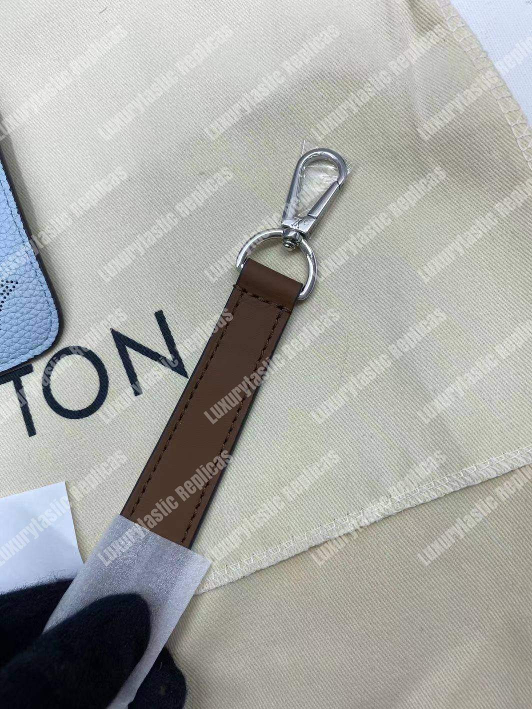 LV Girolata Handbag Mahina Bleu Horizon Pumpkin