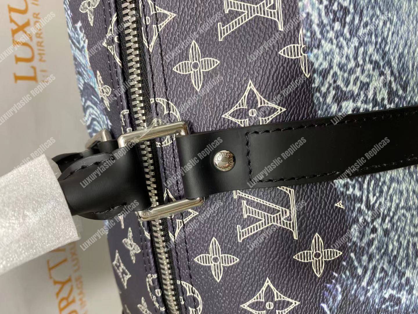 LV Keepall 45 Bandouliere Duffel Bag Monogram Canvas 2017