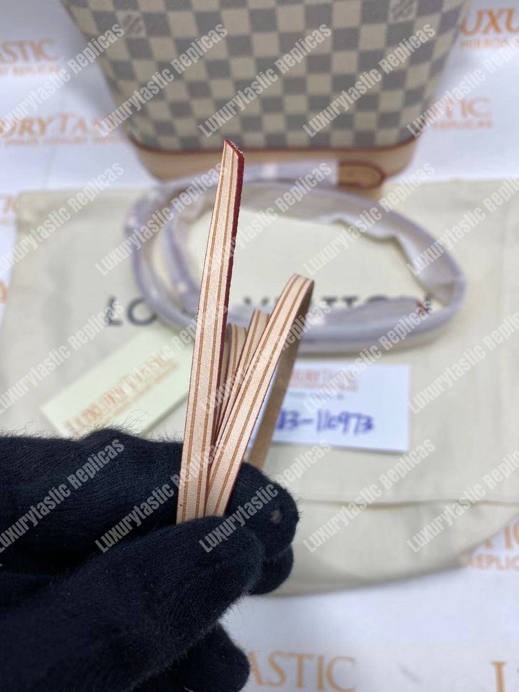 LV Noe BB Damier Azur Canvas