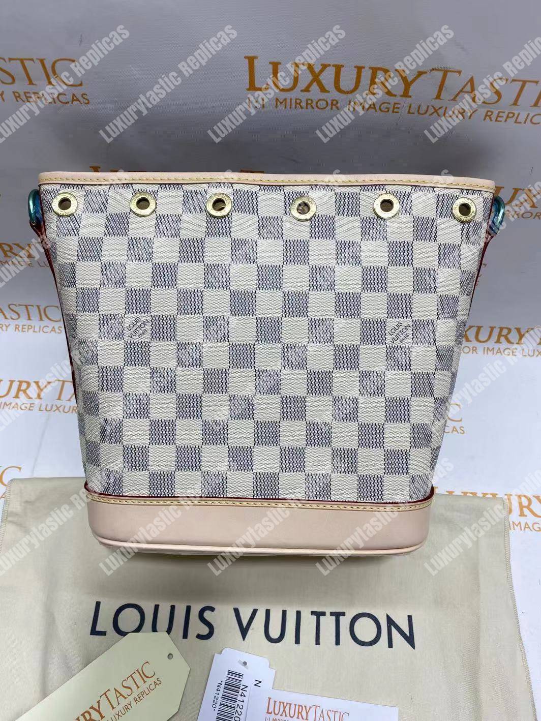 LV Noe BB Damier Azur Canvas