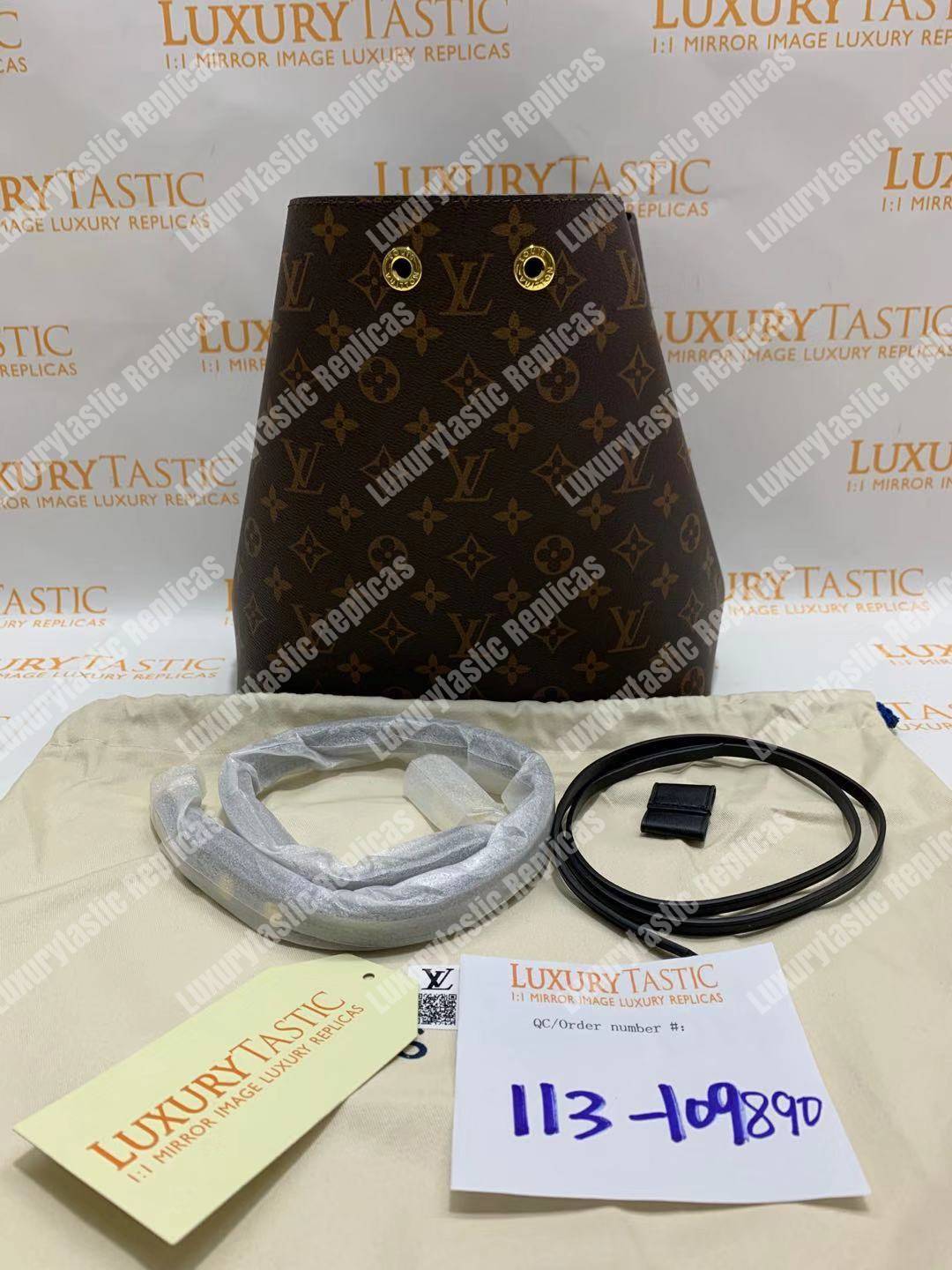 LV NéoNoé Bag Monogram Black
