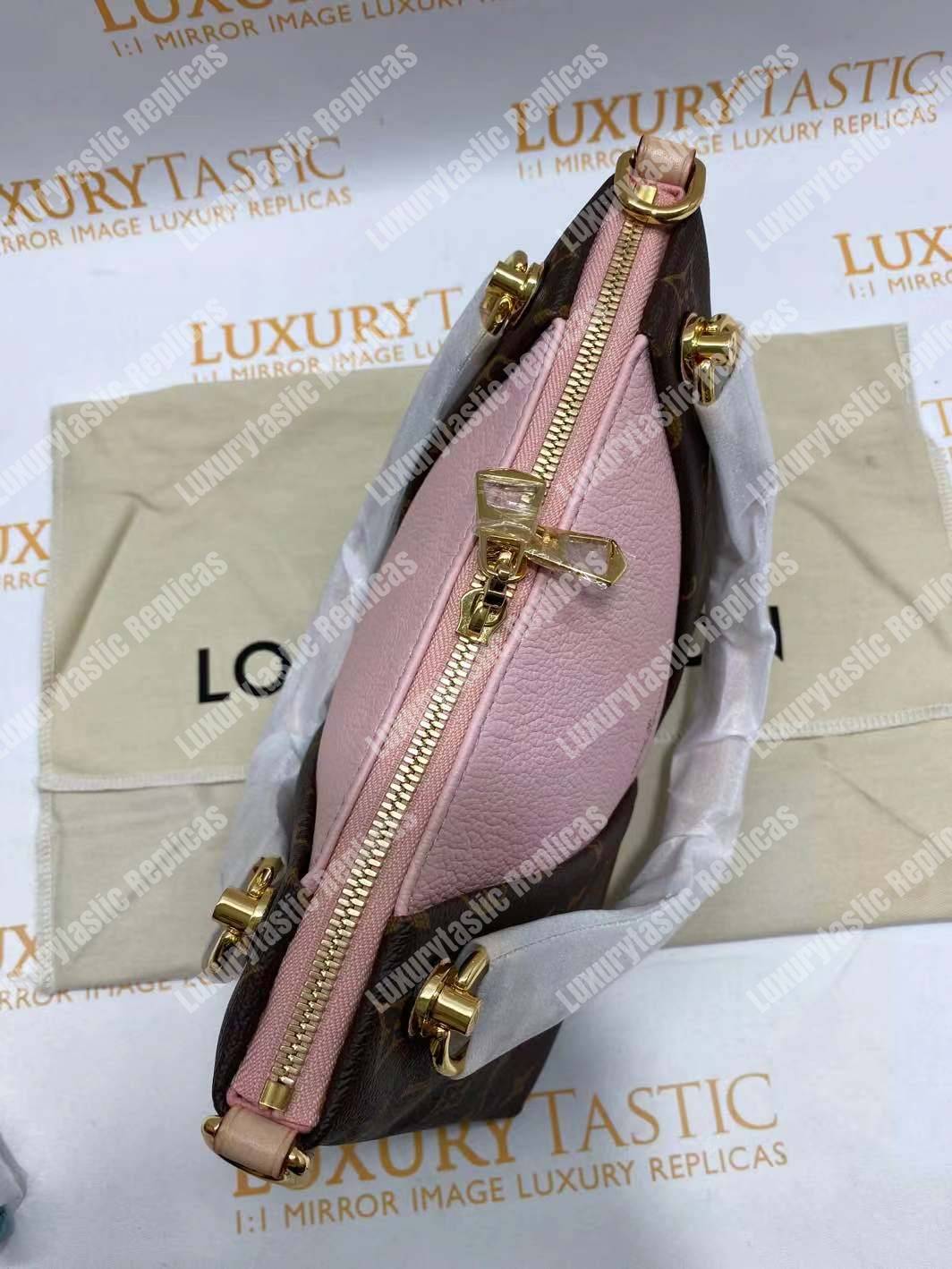 LV V Tote BB Monogram Rose Poudre