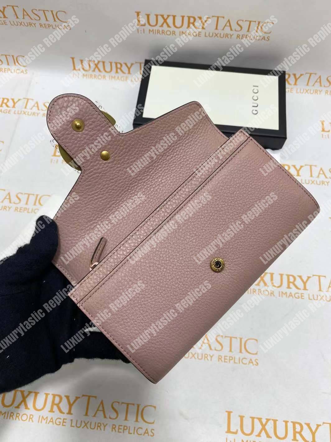 G*u*i gg marmont continental wallet magnolia
