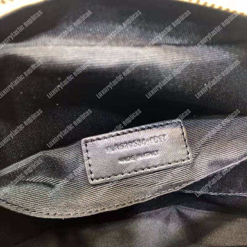 Saint Laurent Lou Camera Bag Matelasse Leather Blanc Vintage