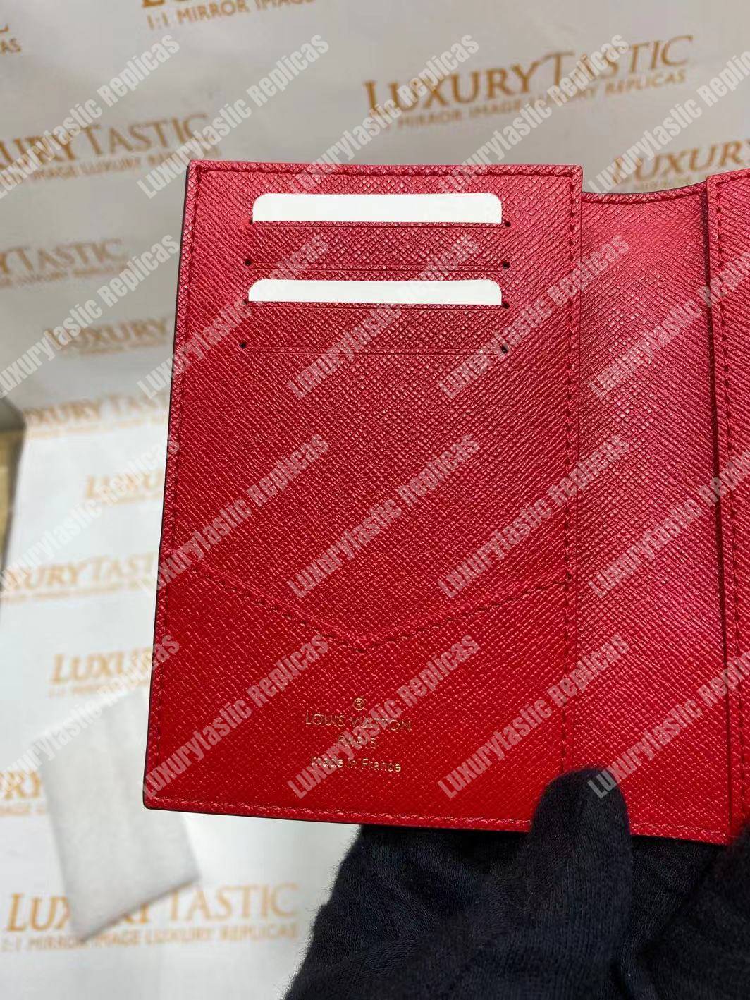LV Passport Cover Eiffel Tower Print