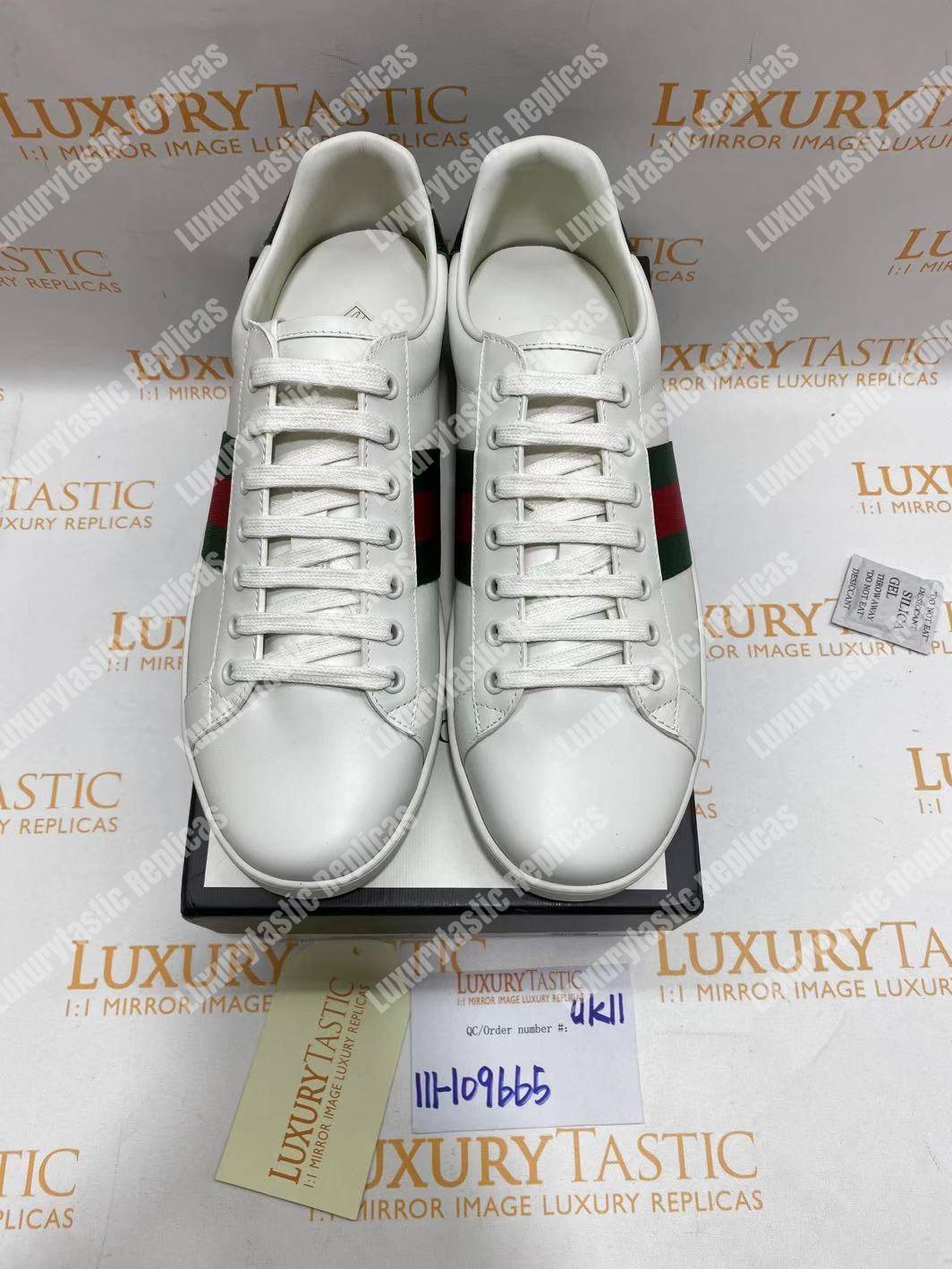 G*u*i men’s ace leather sneaker