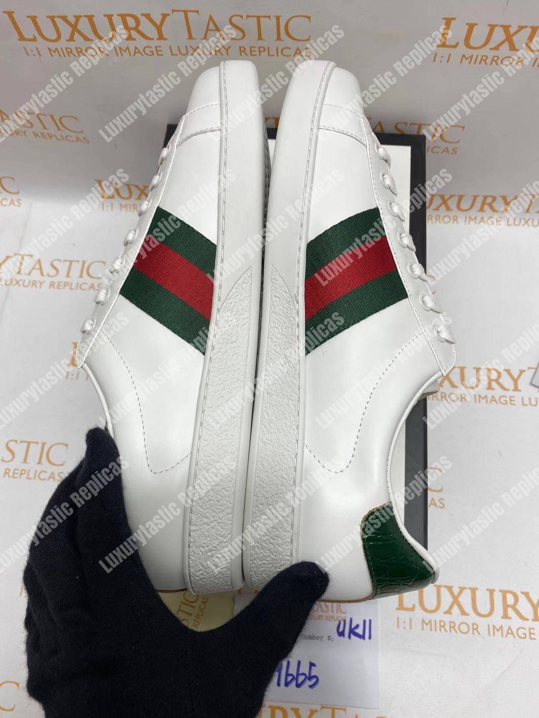 G*u*i men’s ace leather sneaker