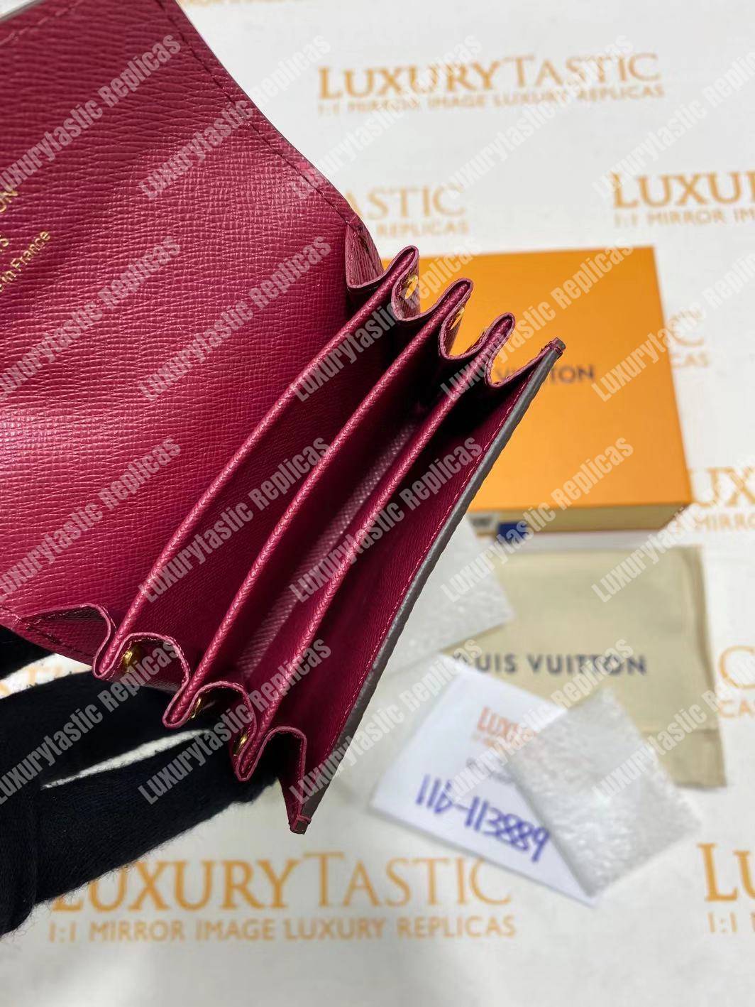 LV Sarah Multicartes Grape
