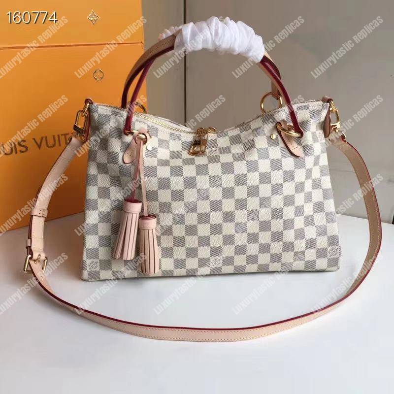 LV Lymington Damiere  Azur Canvas