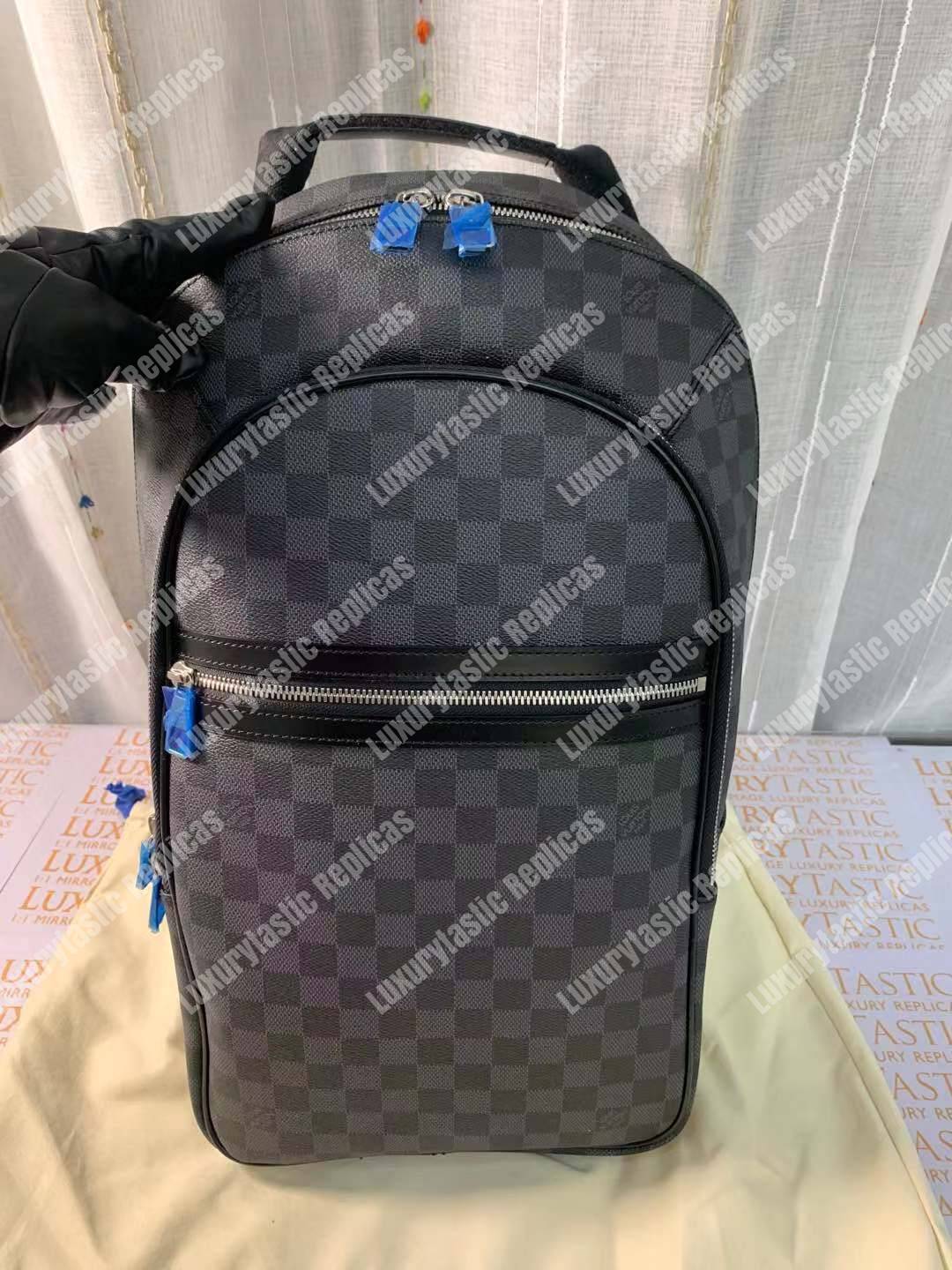 LV Michael Damier Graphite Canvas