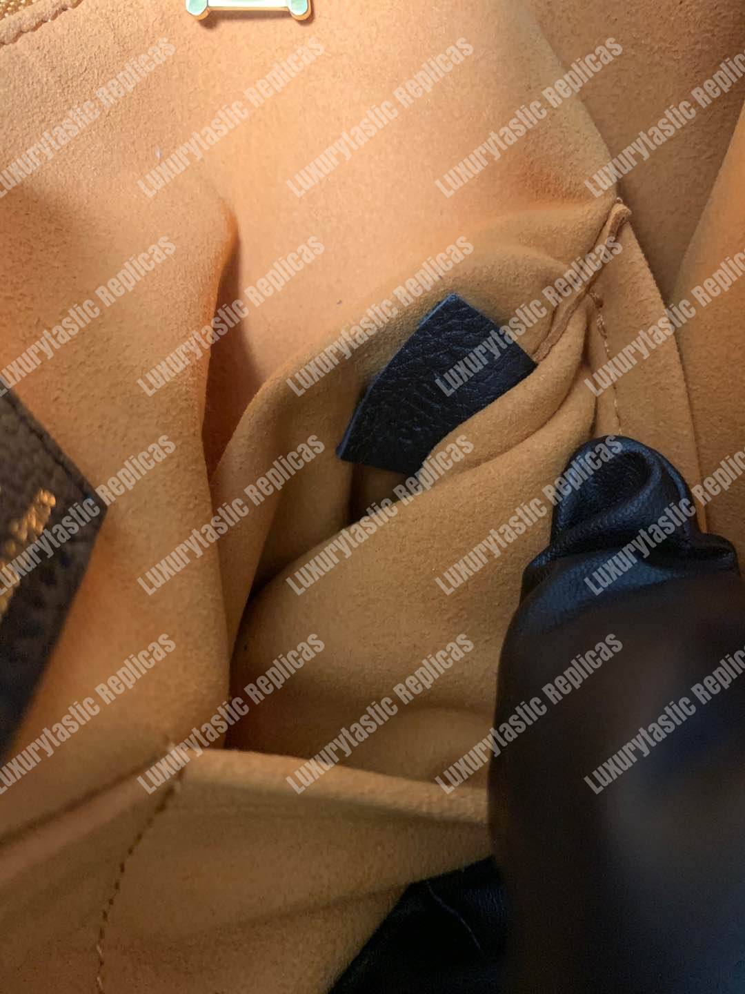 LV Onthego GM Monogram Empreinte Leather Noir