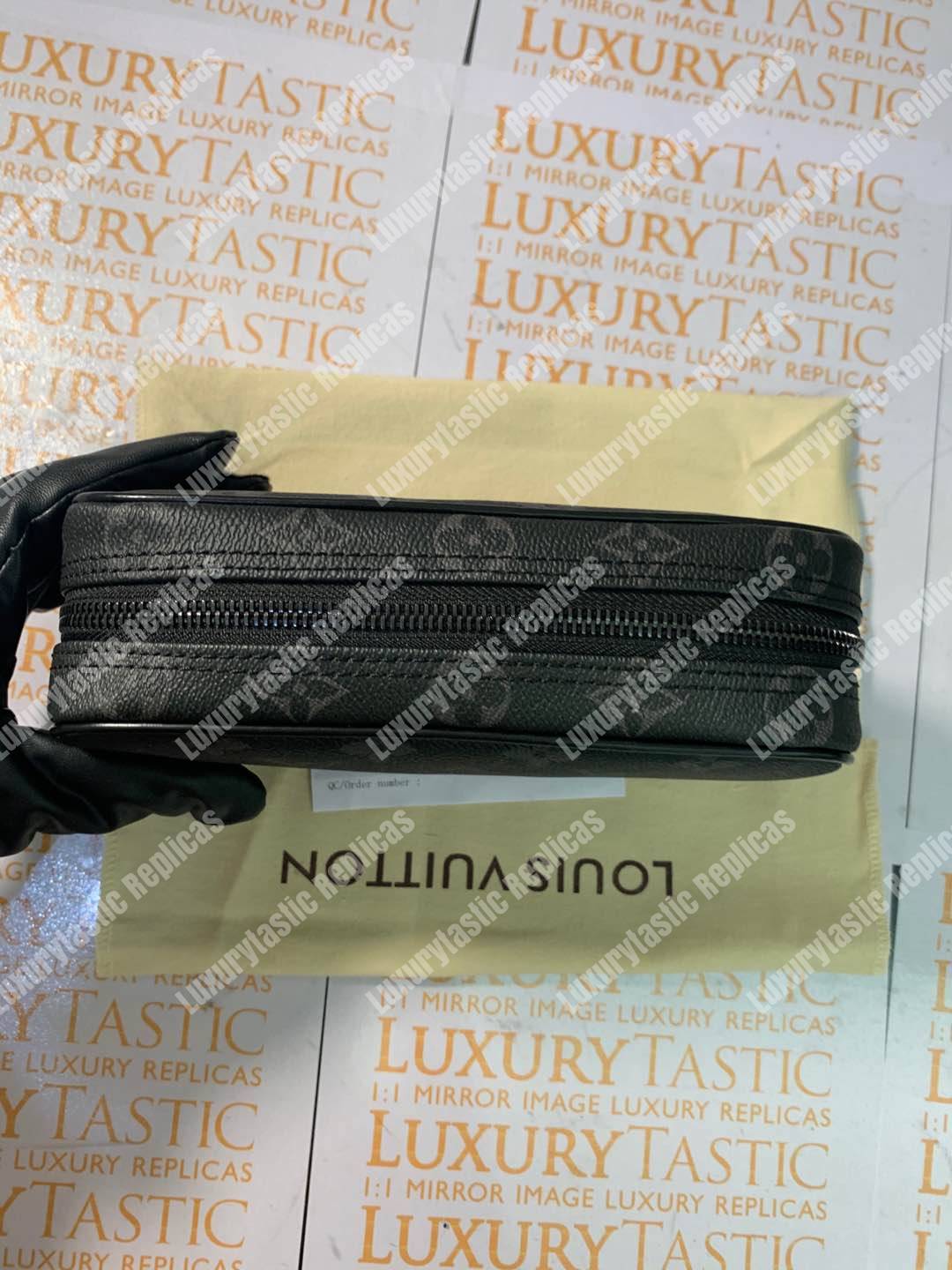 LV Toilet Pouch PM Monogram Eclipse