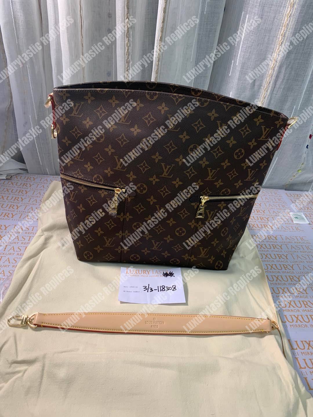 LV Melie Monogram Canvas Brown