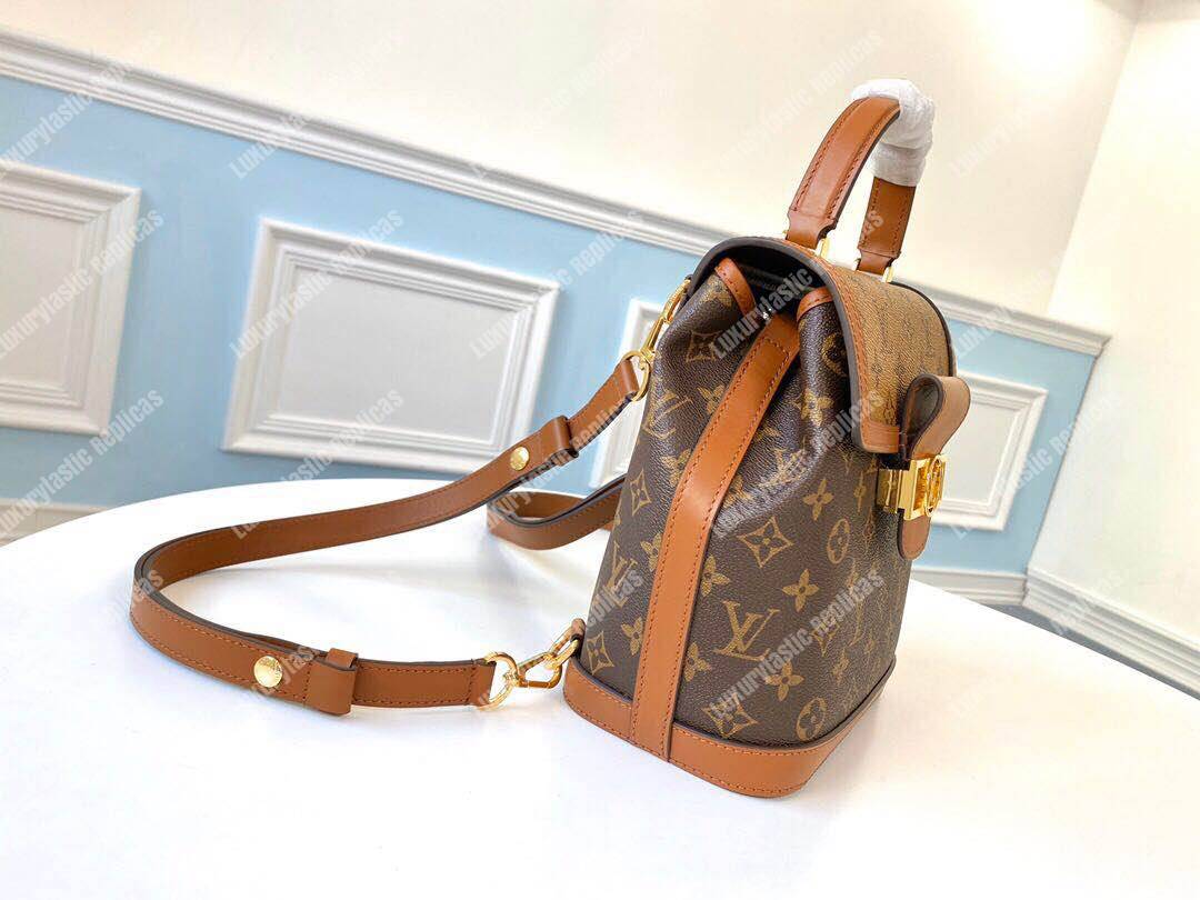 LV Dauphine Backpack PM Monogram And Monogram Reverse