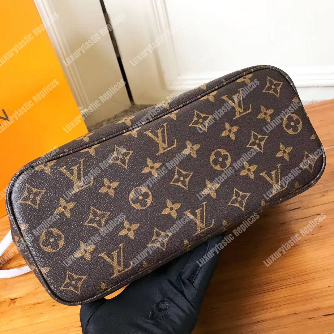 LV Neverfull PM Monogram Beige