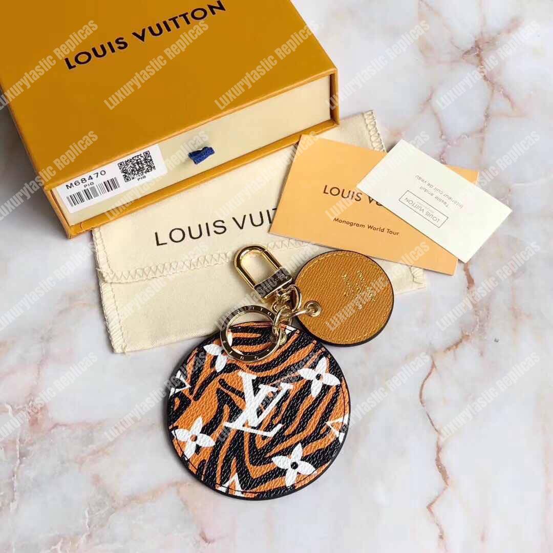 LV Monogram Reverse Key Holder And Bag Charm