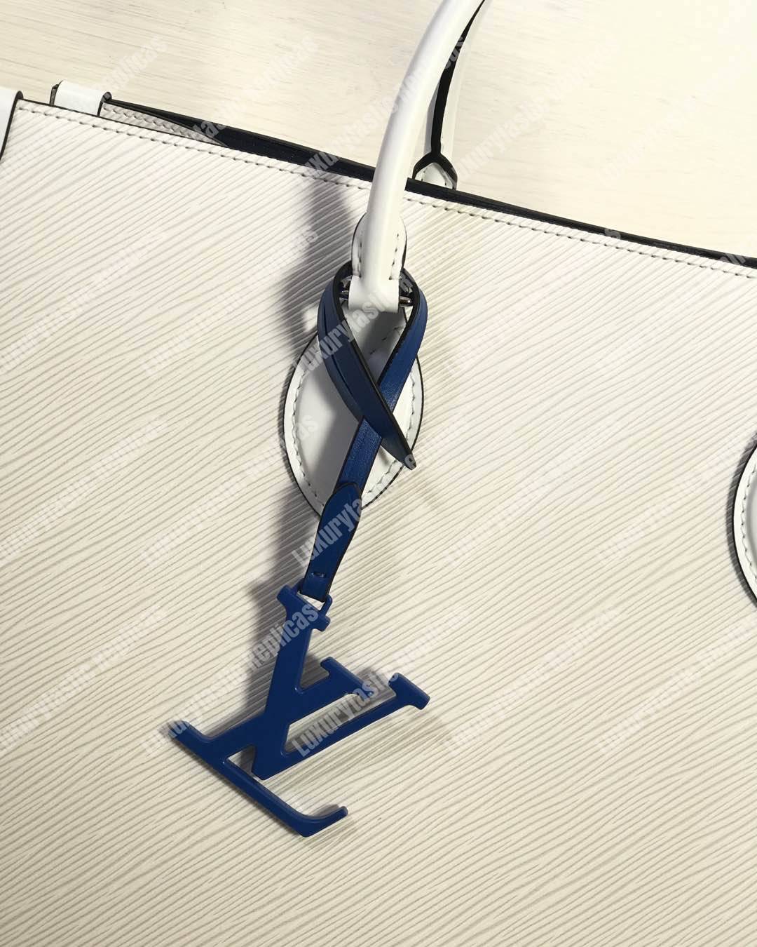 LV Onthego MM Blanc