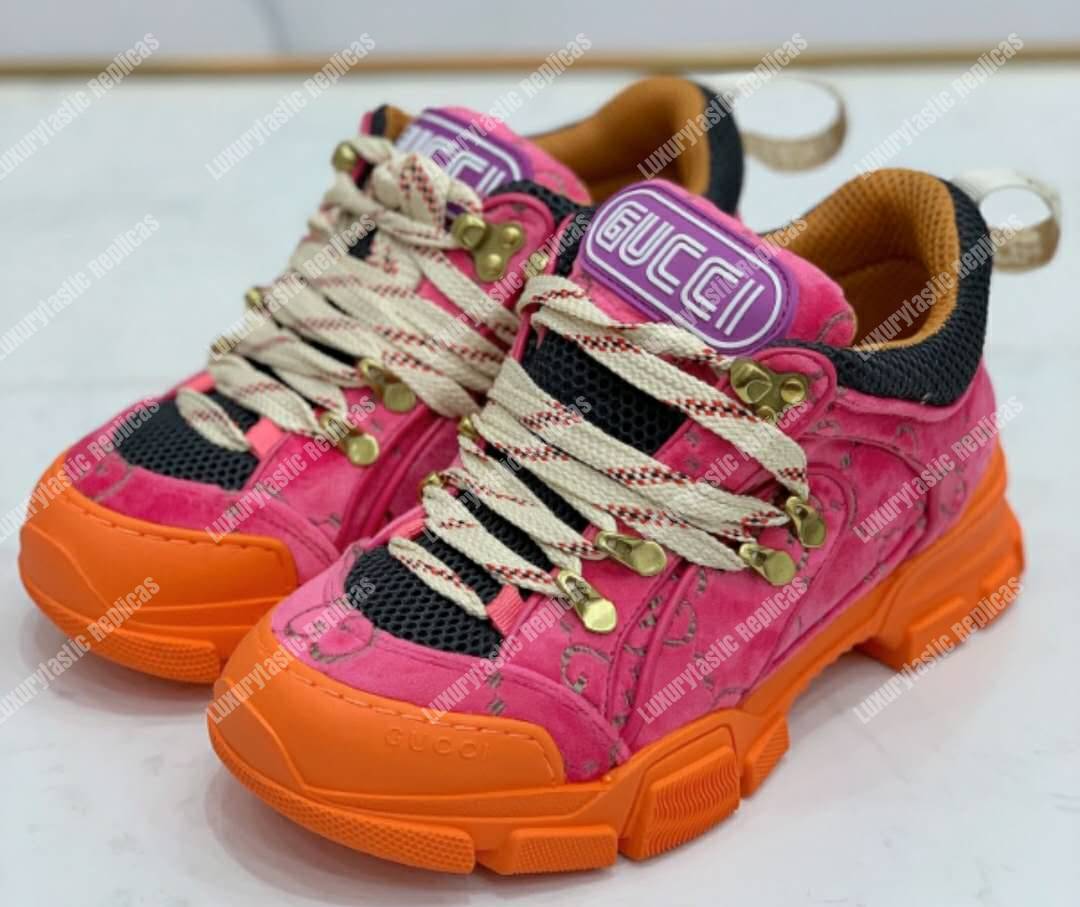 G*u*i women’s flashtrek sneaker with crystals