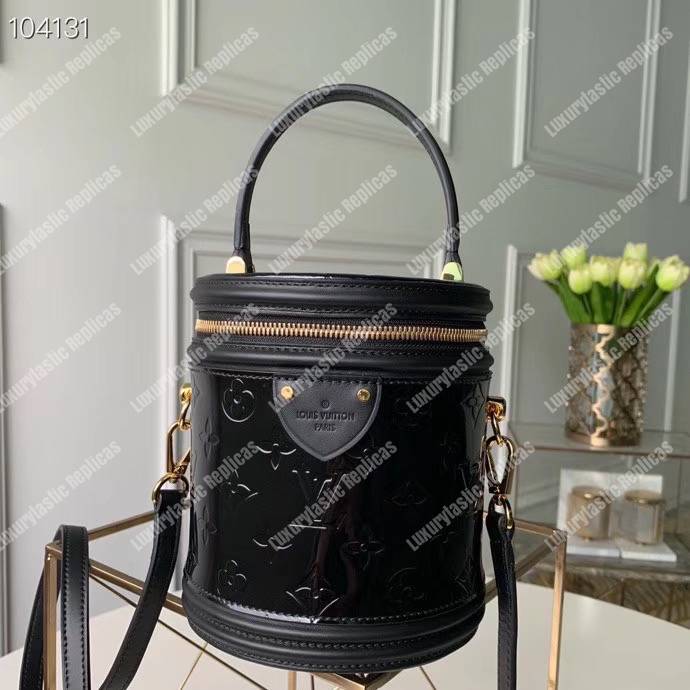LV Cannes Monogram Vernis Noir