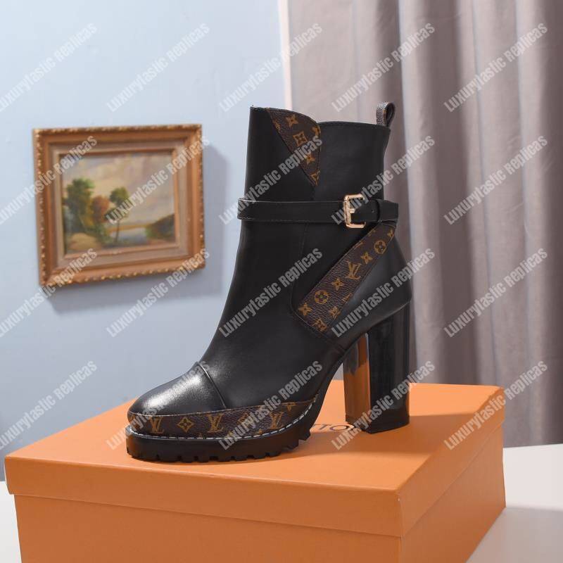 LV Star Trail Ankle Boot Supple Calfskin