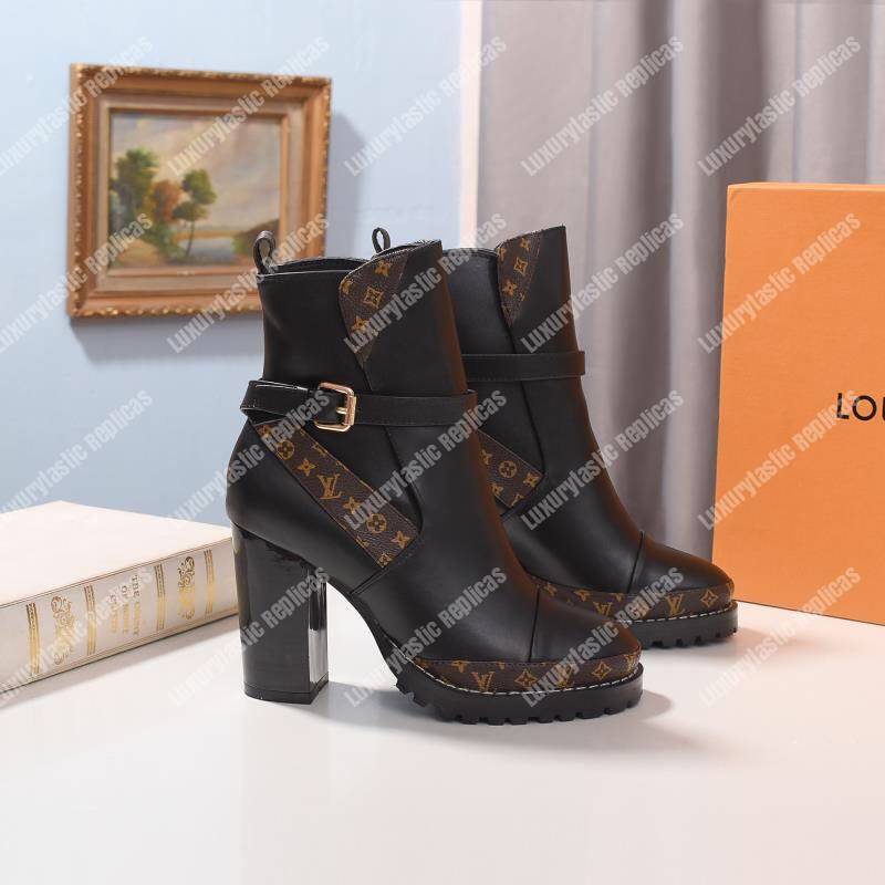 LV Star Trail Ankle Boot Supple Calfskin