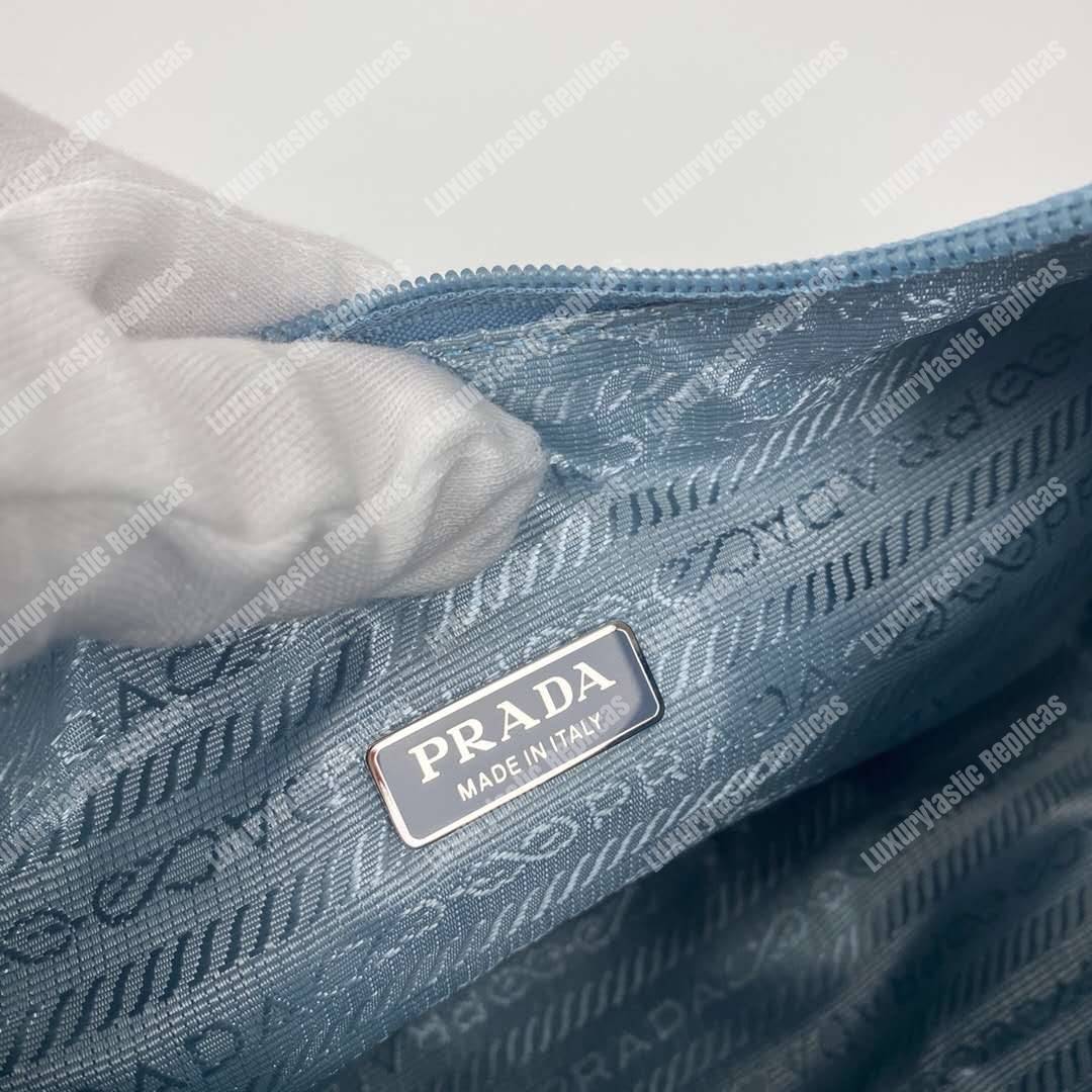 Pra*a re-edition 2000 nylon mini-bag periwinkle